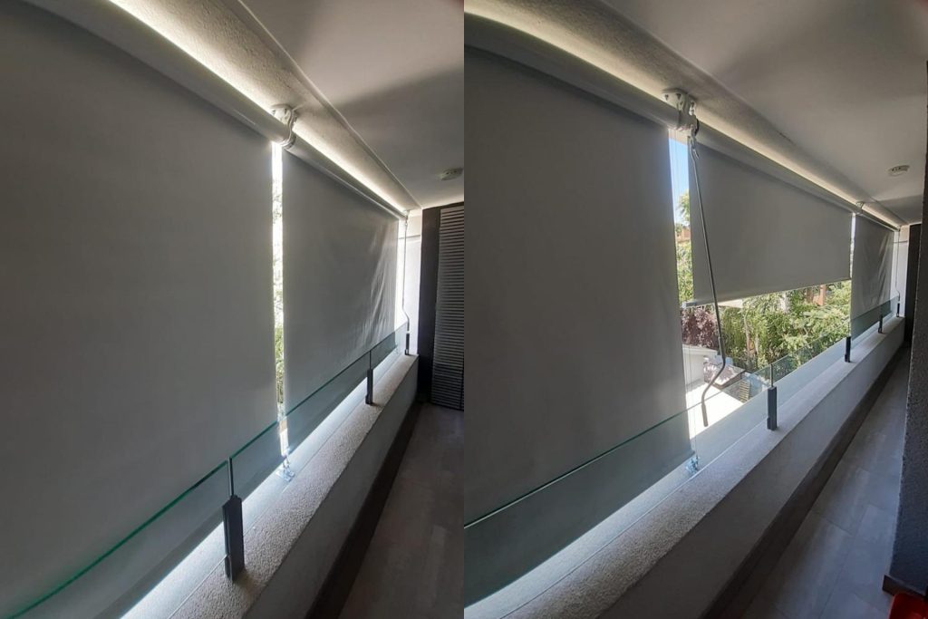 Tela blackout exterior